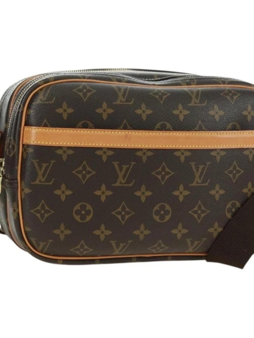 LOUIS VUITTON Monogram Reporter PM Shoulder Bag M45254 LV Auth am11519V